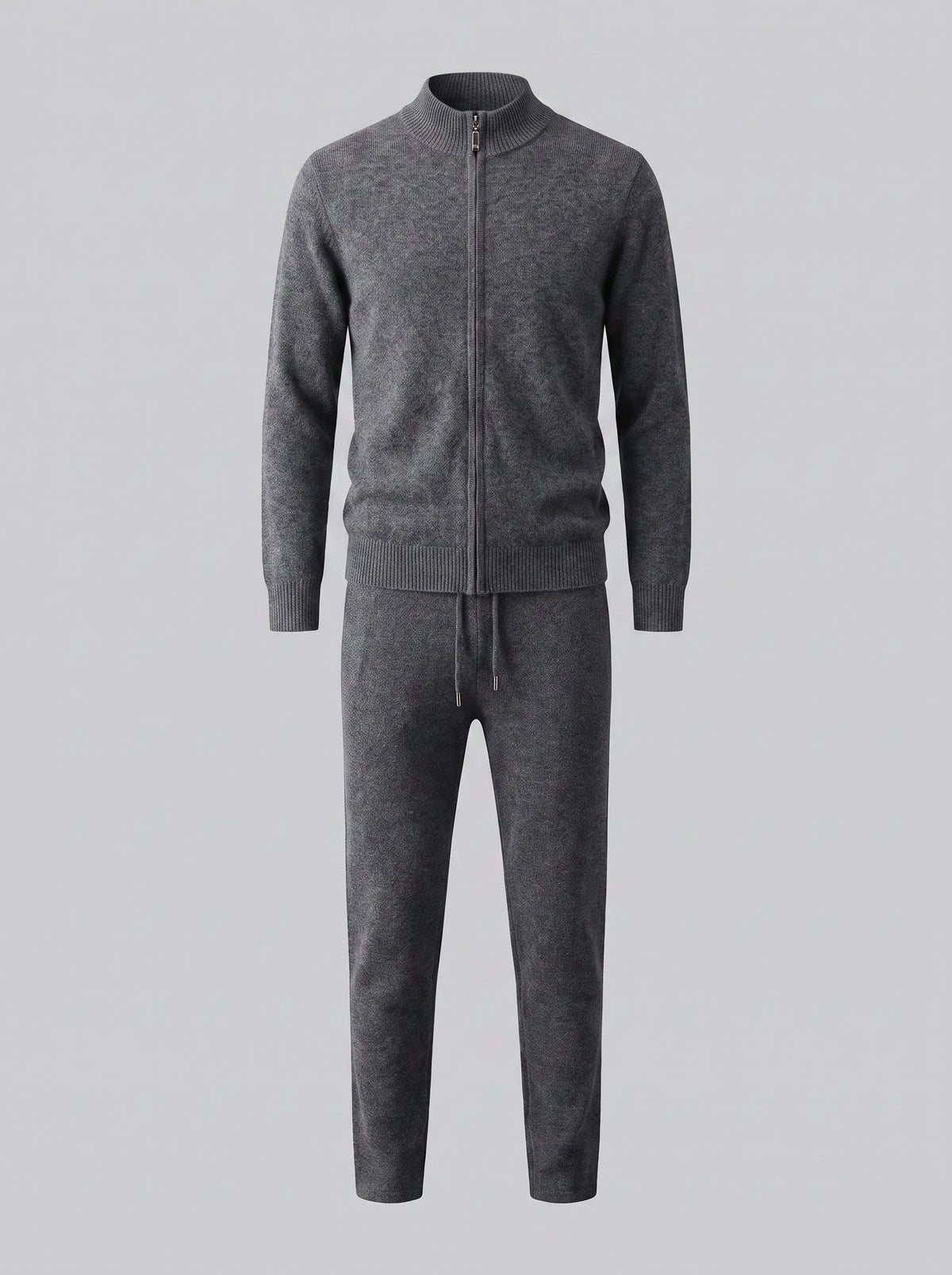 Eli Wool Knit Zip Cardigan and Pants Set_12