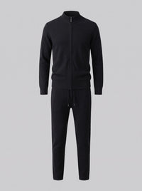 Eli Wool Knit Zip Cardigan and Pants Set