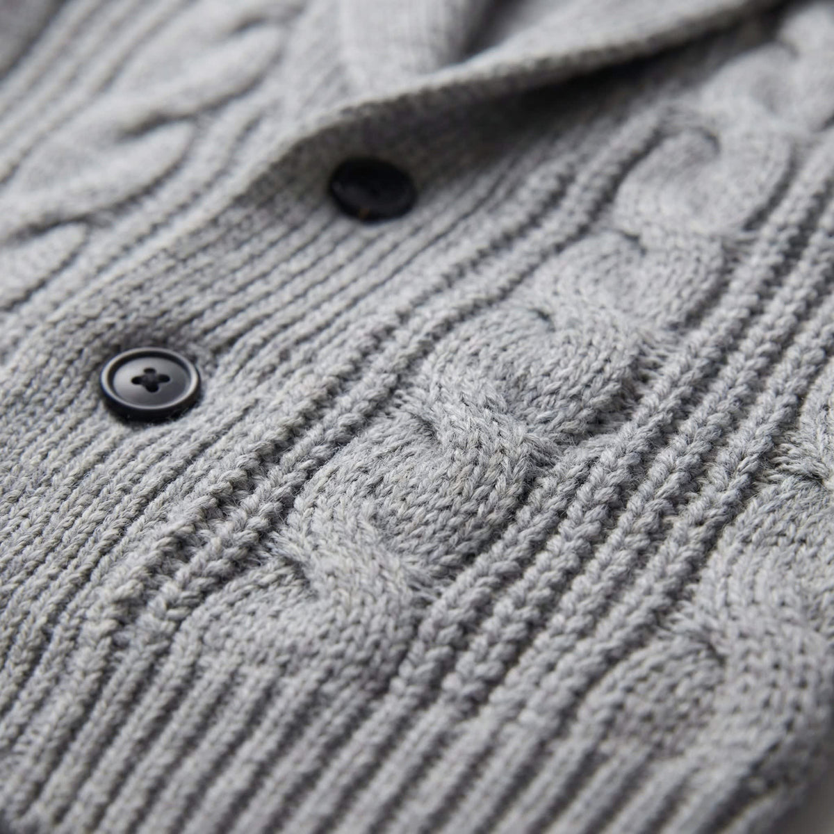 Jefferson Cable Knit Shawl Collar Cardigan_19