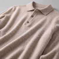 Kingsley Wool Polo Collar Sweater