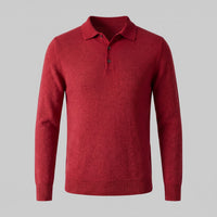 Kingsley Wool Polo Collar Sweater