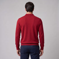 Kingsley Wool Polo Collar Sweater