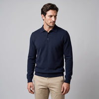 Kingsley Wool Polo Collar Sweater