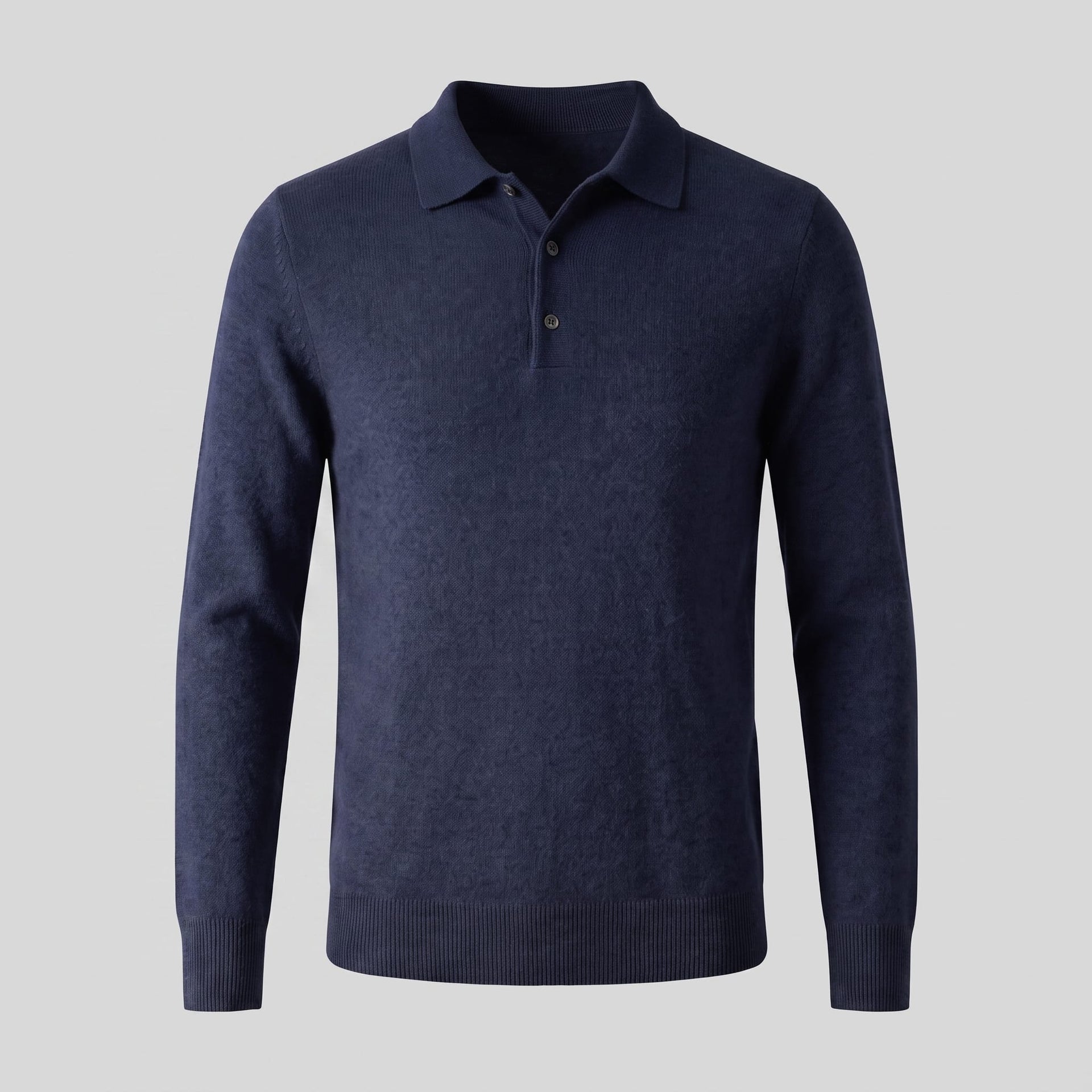 Kingsley Wool Polo Collar Sweater
