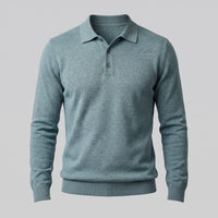 Kingsley Wool Polo Collar Sweater