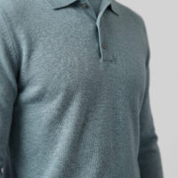 Kingsley Wool Polo Collar Sweater
