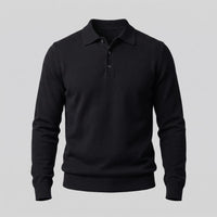 Kingsley Wool Polo Collar Sweater