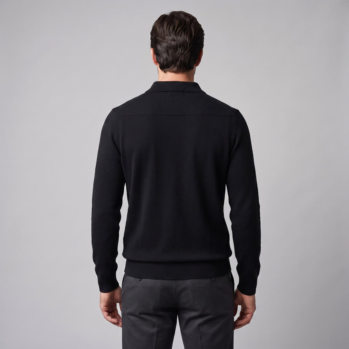 Kingsley Wool Polo Collar Sweater_28