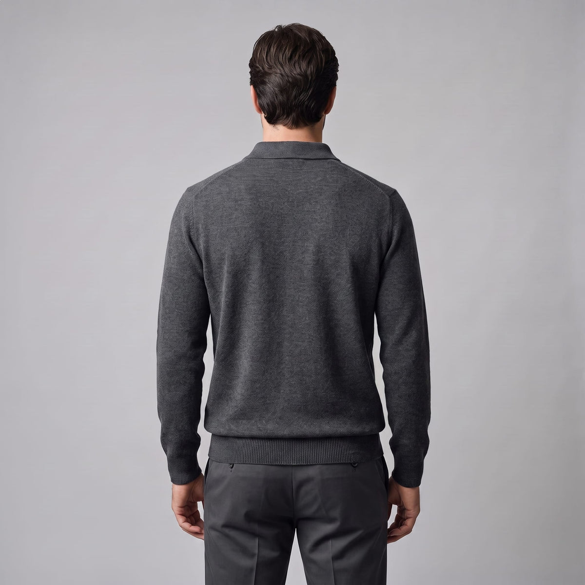 Kingsley Wool Polo Collar Sweater_3