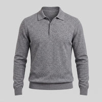 Kingsley Wool Polo Collar Sweater