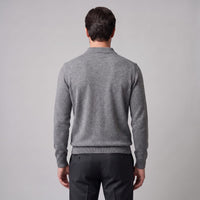Kingsley Wool Polo Collar Sweater