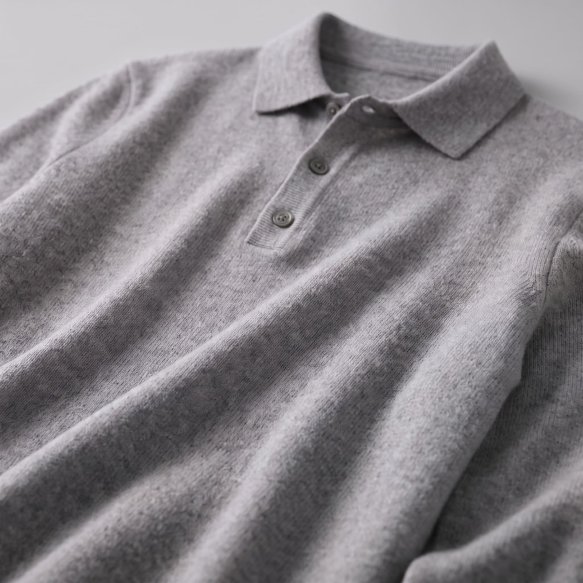 Kingsley Wool Polo Collar Sweater