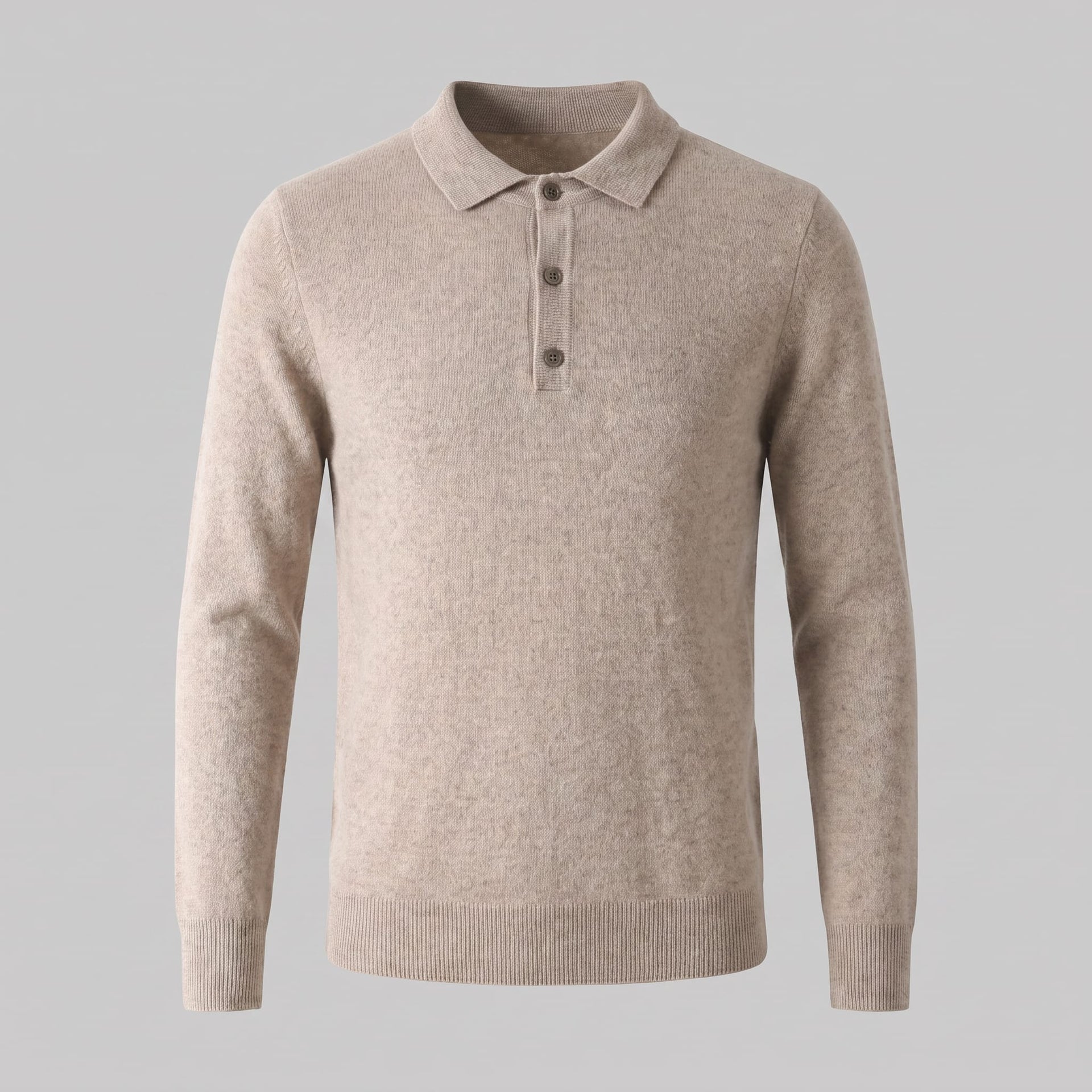 Kingsley Wool Polo Collar Sweater