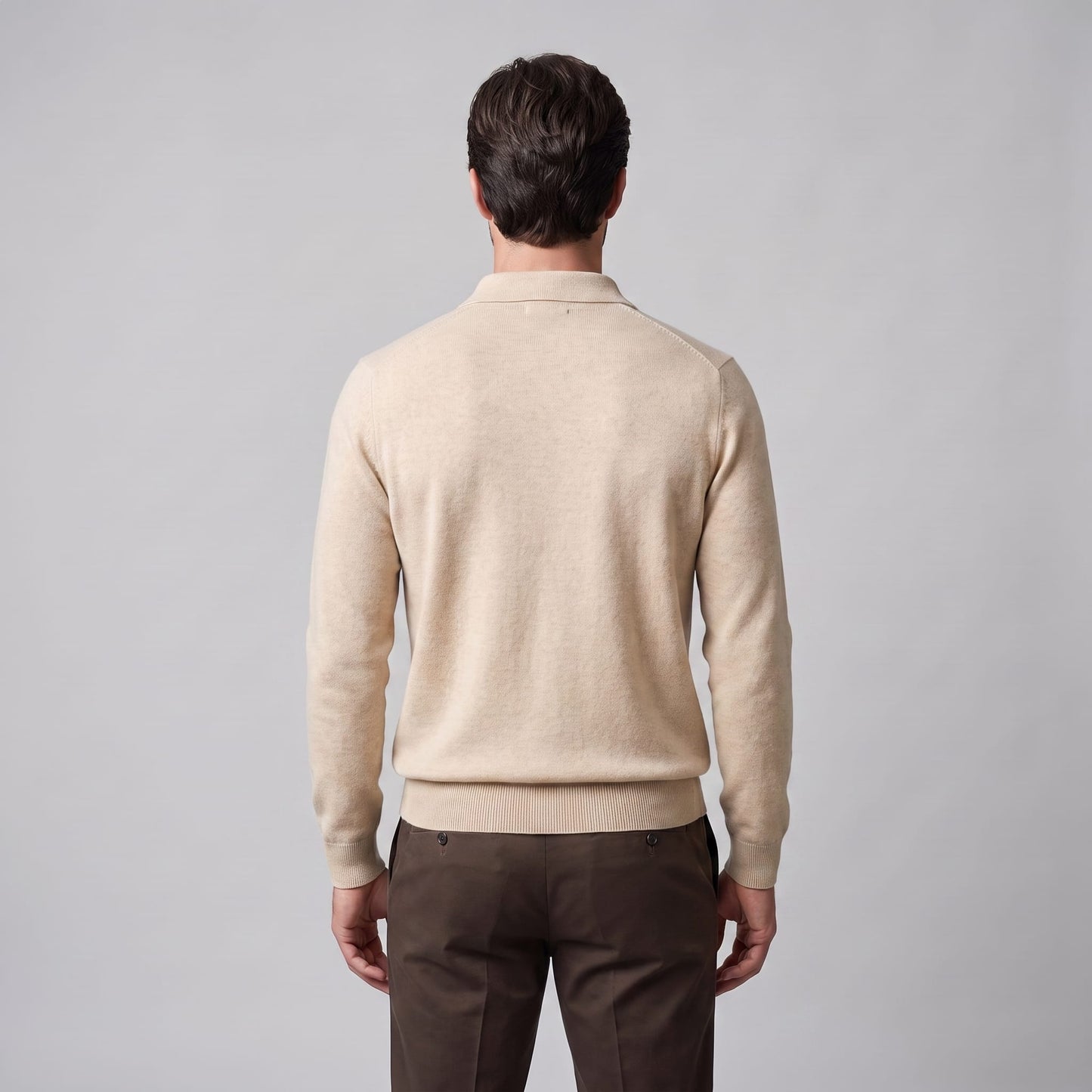 Kingsley Wool Polo Collar Sweater_38