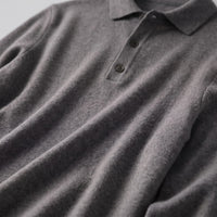 Kingsley Wool Polo Collar Sweater