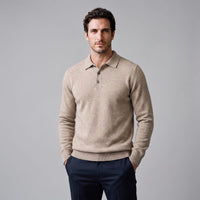 Kingsley Wool Polo Collar Sweater