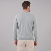 Boone Wool Long Sleeve Polo