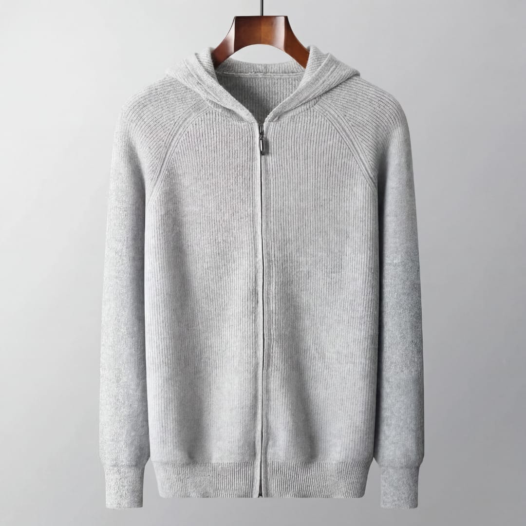 Odin Wool Zip Up Hoodie