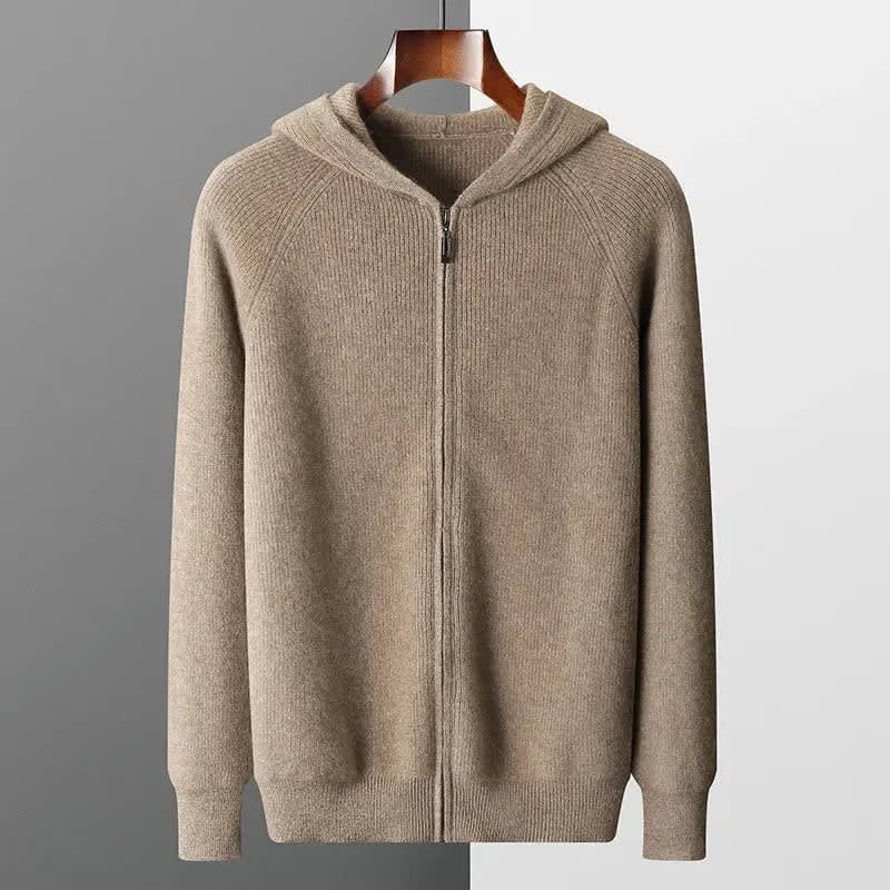 Odin Wool Zip Up Hoodie