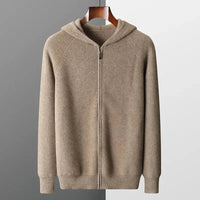 Odin Wool Zip Up Hoodie