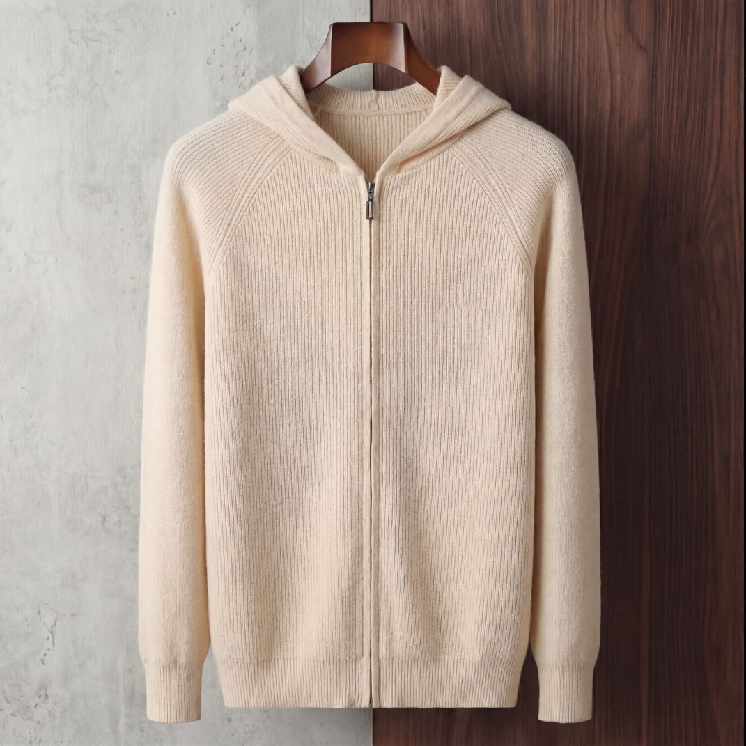 Odin Wool Zip Up Hoodie