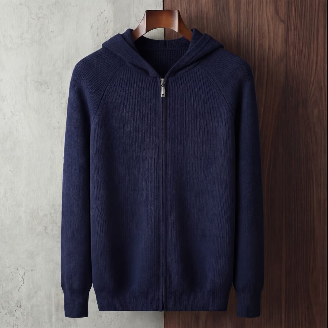 Odin Wool Zip Up Hoodie