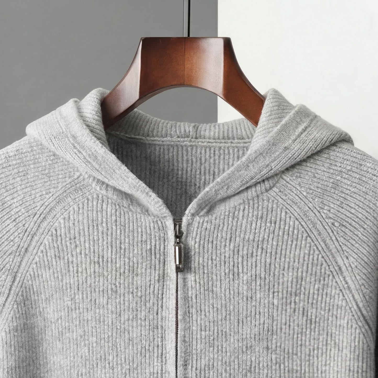 Odin Wool Zip Up Hoodie_8