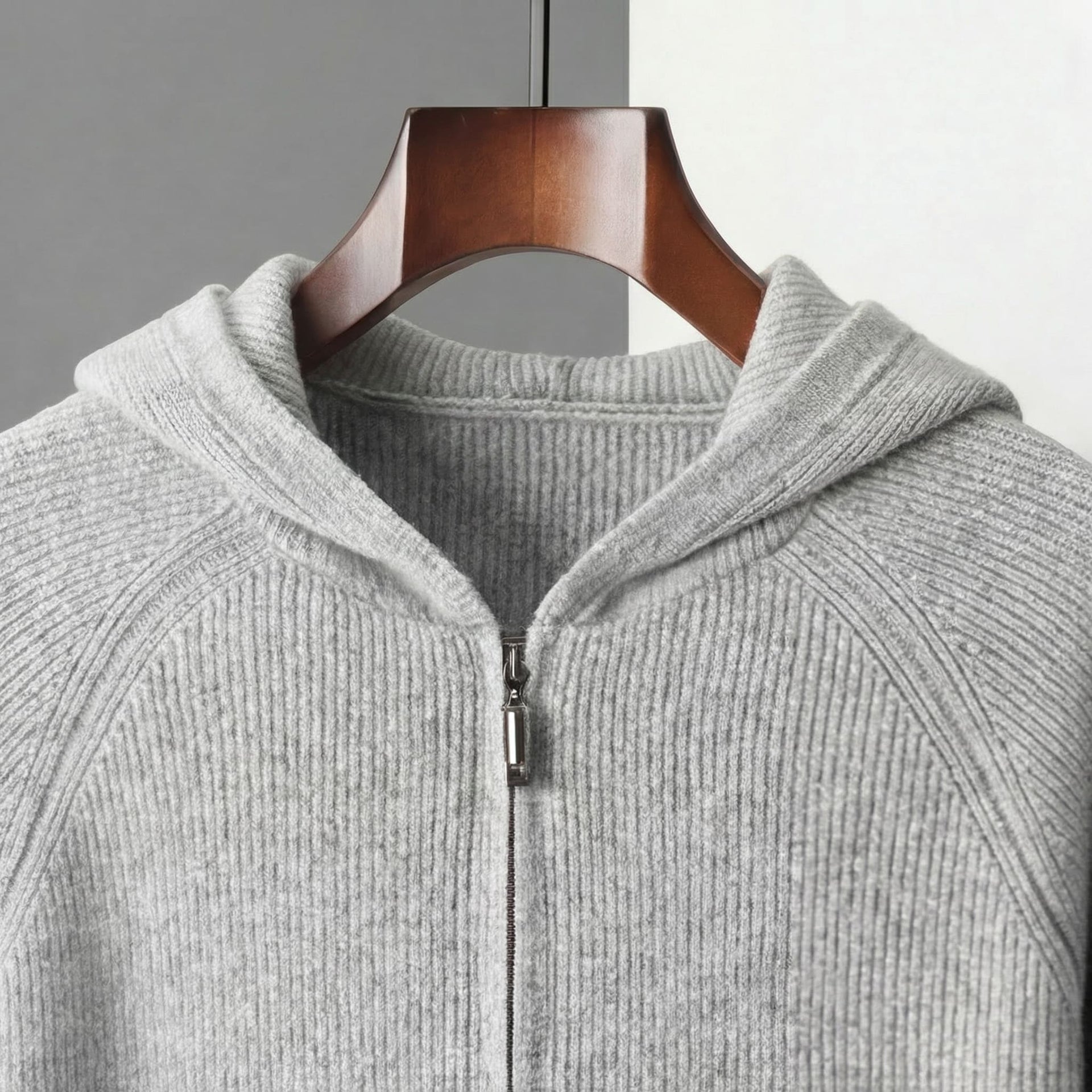Odin Wool Zip Up Hoodie
