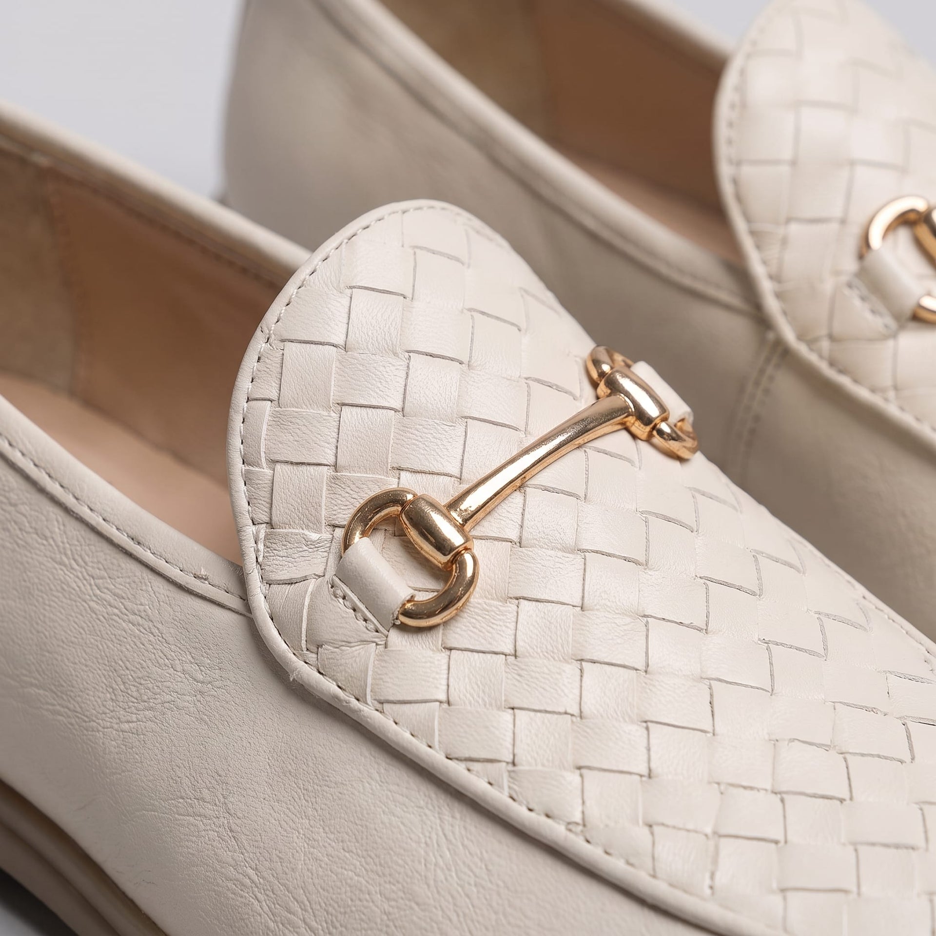 Robinson Woven Horsebit Loafers