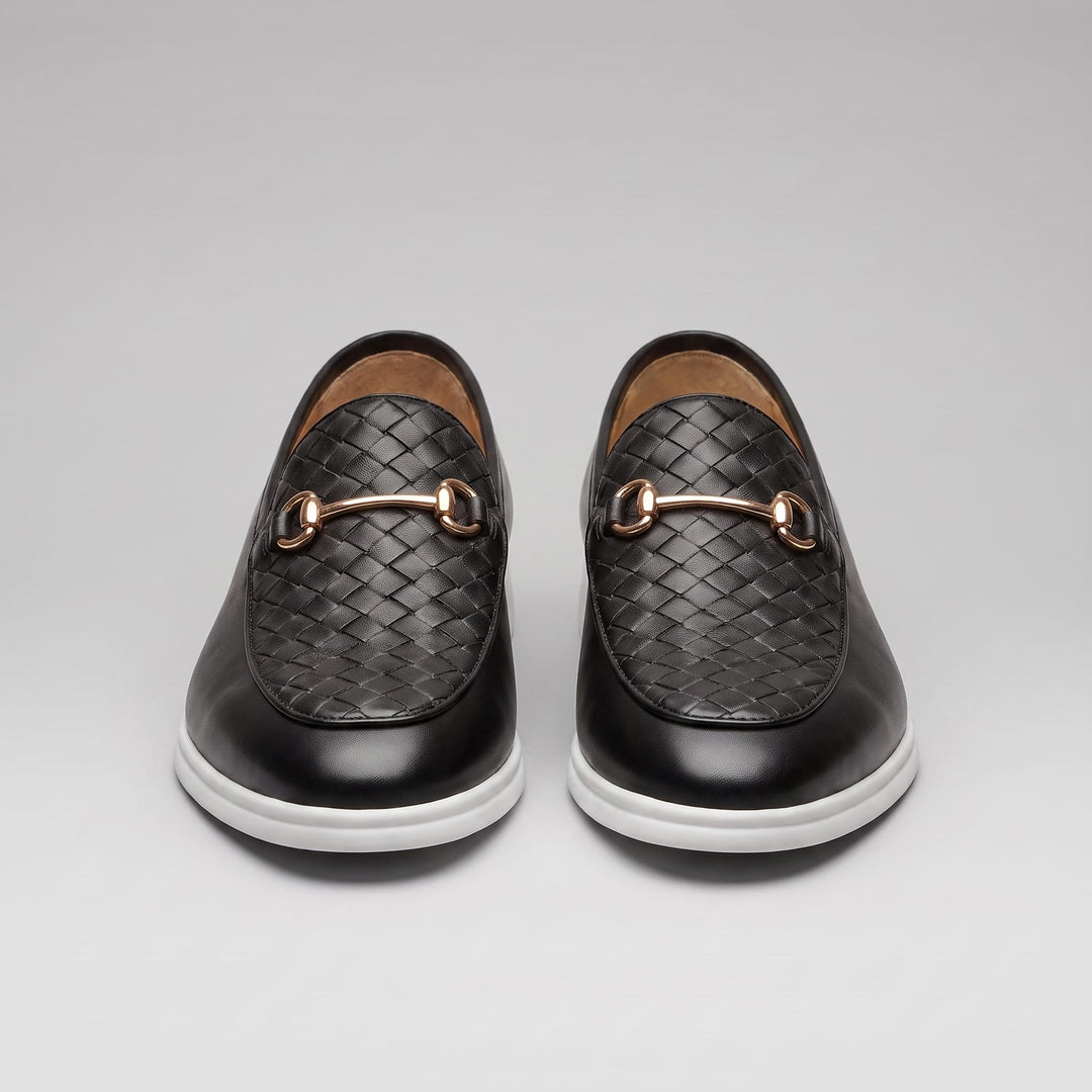 Robinson Woven Horsebit Loafers