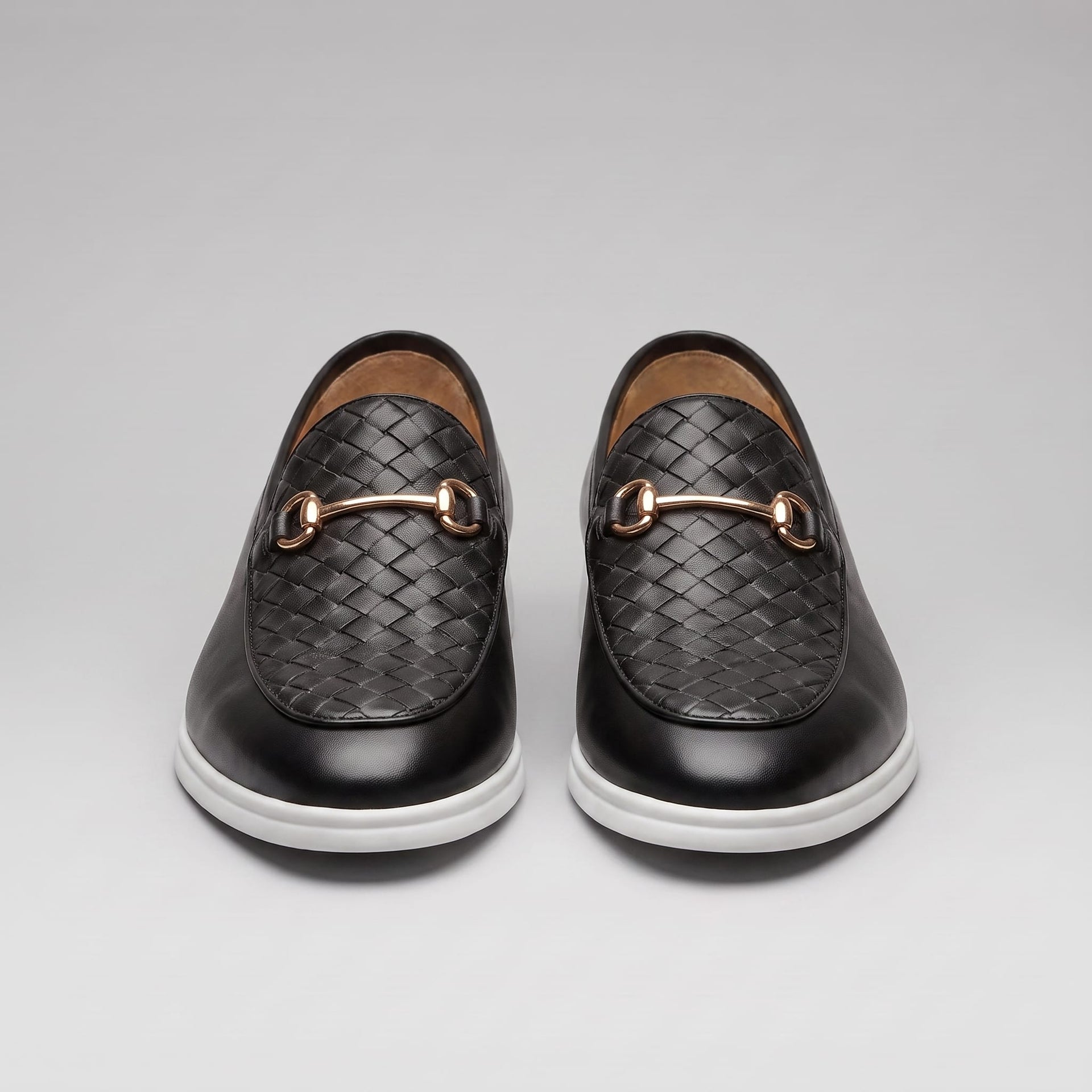 Robinson Woven Horsebit Loafers