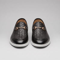 Robinson Woven Horsebit Loafers