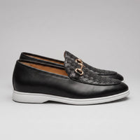 Robinson Woven Horsebit Loafers