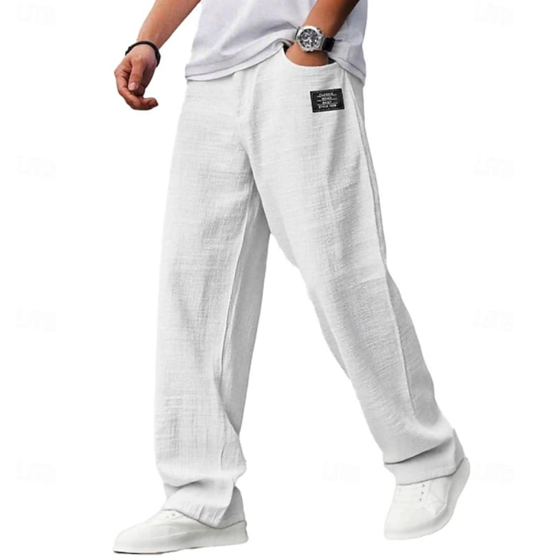 Damon Lightweight Loose Fit Drawstring Pants