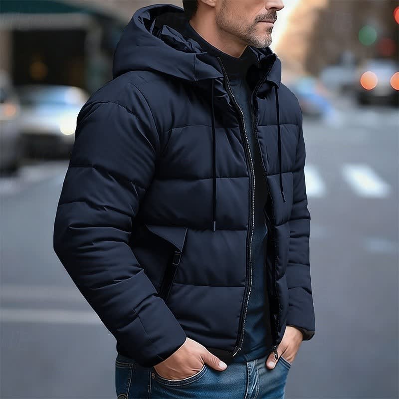 Mason Drawstring Hood Puffer Jacket_2