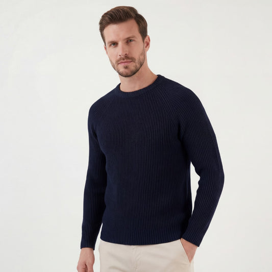 Marshall Ribbed Crew Neck Sweater_1