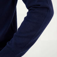 Quill Cotton Blend Half Zip Sweater
