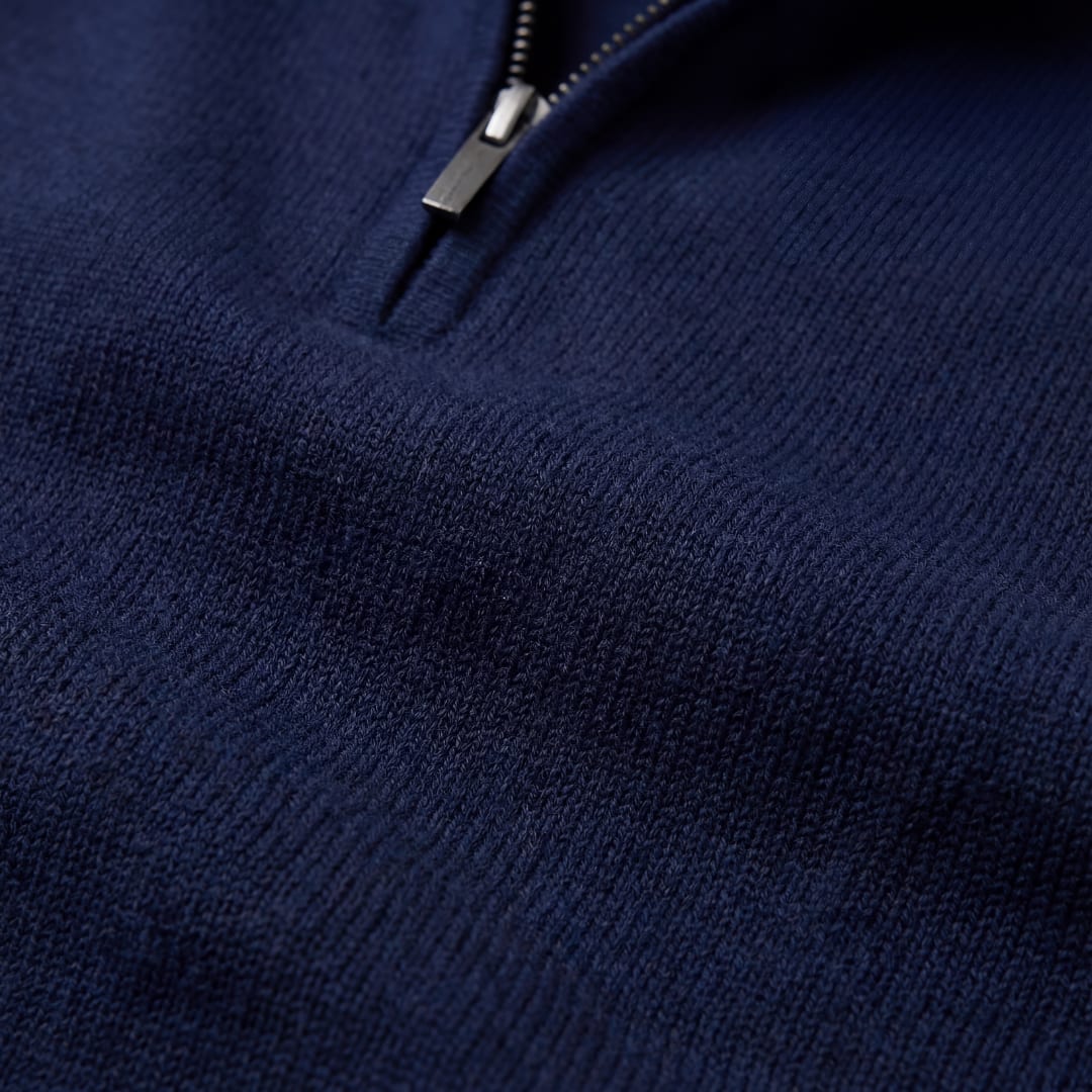 Quill Cotton Blend Half Zip Sweater_5