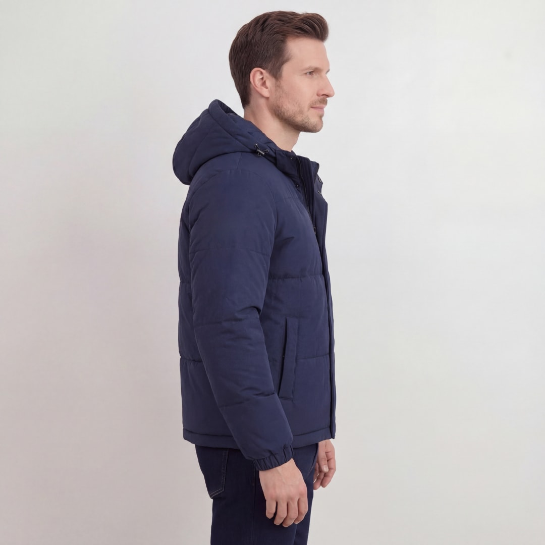Mackenzie Navy Hooded Puffer Jacket_2