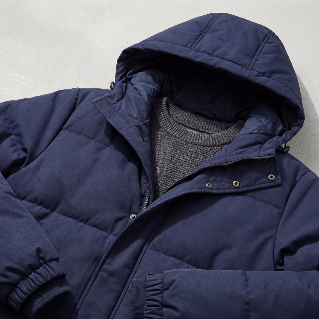 Mackenzie Navy Hooded Puffer Jacket_5