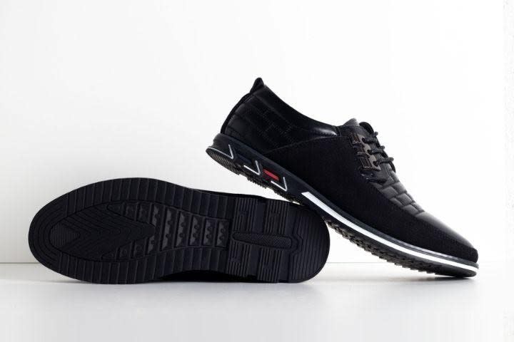 Bernard Leather Lace-Up Orthopedic Shoes_2