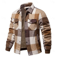 Brandon Plaid Shirt Jacket