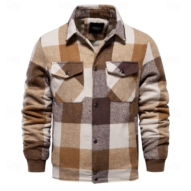 Brandon Plaid Shirt Jacket