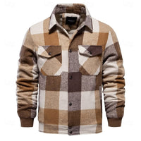 Brandon Plaid Shirt Jacket