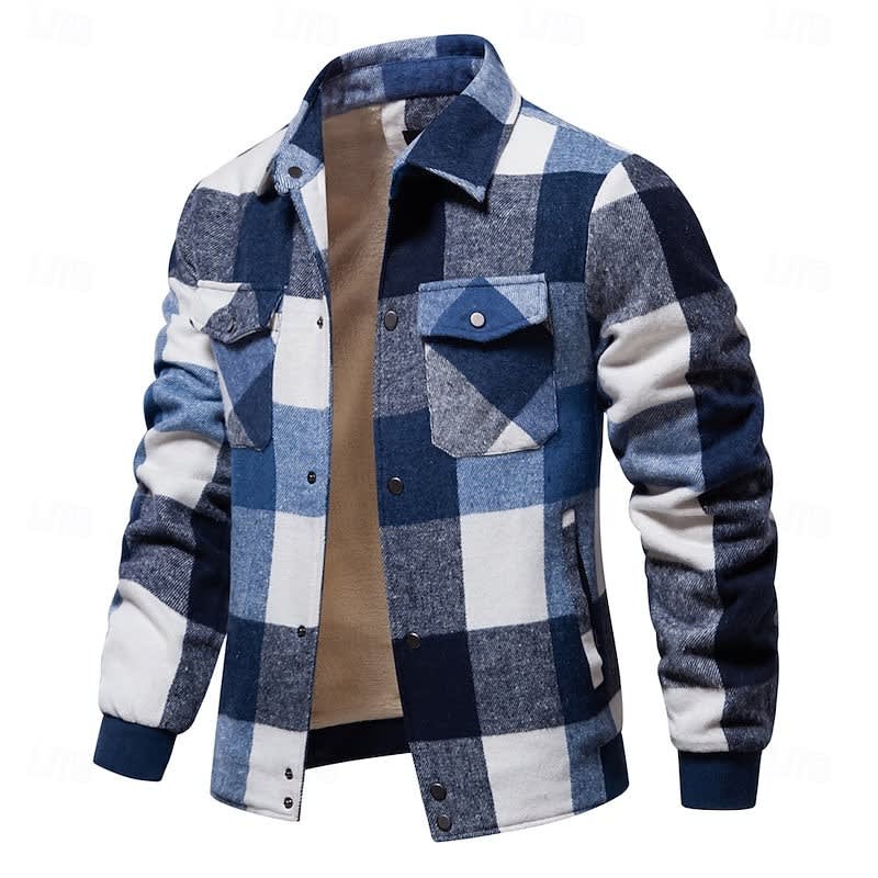Brandon Plaid Shirt Jacket