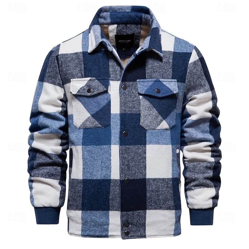 Brandon Plaid Shirt Jacket_9