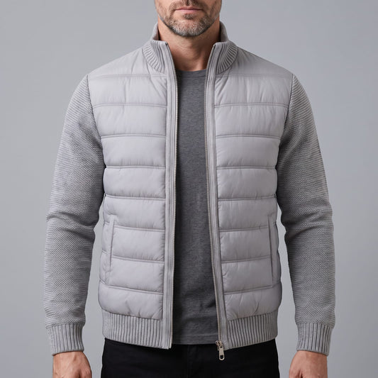 Brock Fleece Sleeve Puffer Jacket_1