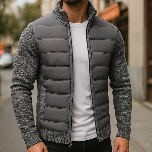 Jackson Knit Sleeve Puffer Jacket_1