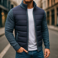 Jackson Knit Sleeve Puffer Jacket
