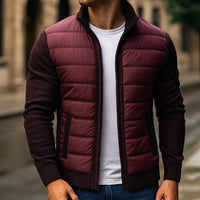 Jackson Knit Sleeve Puffer Jacket